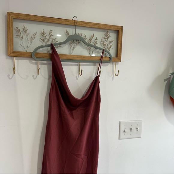 NEW BHLDN Anthropologie August Satin Charmeuse Midi Dress NWT - Picture 4 of 6